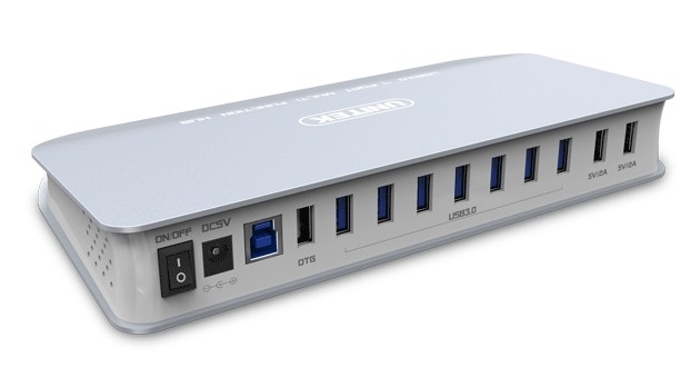 Hub USB 3.0 7 Ports- 2 Ports Charging- OTG Unitek (Y 3180)